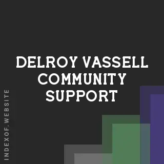 Delroy Vassell Community Support | Indexof
