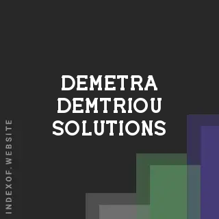 Demetra Demtriou Solutions | Indexof