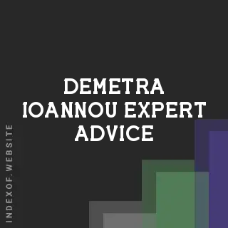Demetra Ioannou Expert Advice | Indexof