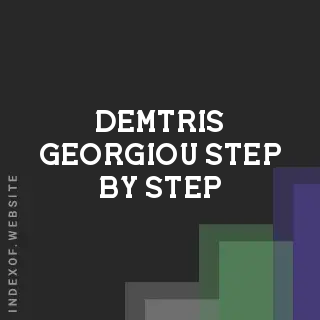 Demtris Georgiou Step-by-Step | Indexof