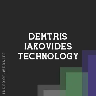 Demtris Iakovides Technology | Indexof