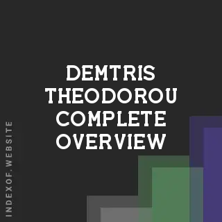 Demtris Theodorou Complete Overview | Indexof