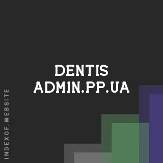 dentis-admin.pp.ua by Paolo Bernardo site -  Indexof