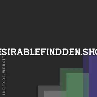 desirablefindden.shop by Gita Sitorus site -  Indexof