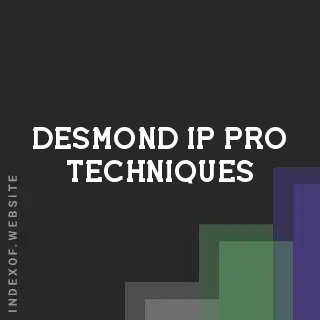 Desmond Ip Pro Techniques | Indexof