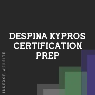 Despina Kypros Certification Prep | Indexof