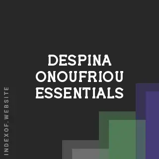 Despina Onoufriou Essentials | Indexof