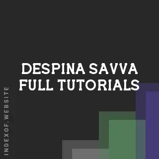 Despina Savva Full Tutorials | Indexof