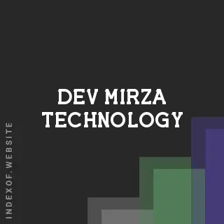 Dev Mirza Technology | Indexof