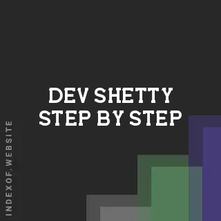 Dev Shetty Step-by-Step | Indexof