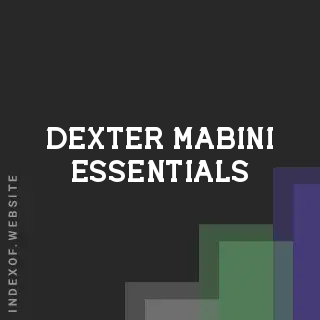 Dexter Mabini Essentials | Indexof