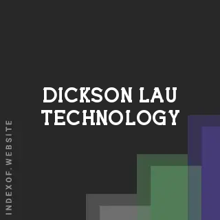 Dickson Lau Technology | Indexof