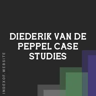 Diederik van de Peppel Case Studies | Indexof