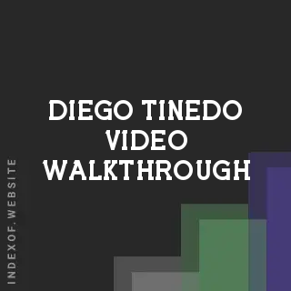 Diego Tinedo Video Walkthrough | Indexof