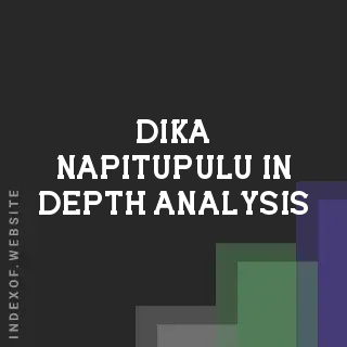 Dika Napitupulu In-Depth Analysis | Indexof