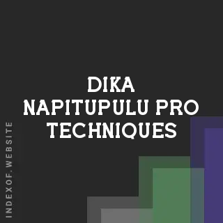 Dika Napitupulu Pro Techniques | Indexof