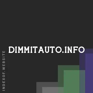 dimmitauto.info by Jorge Reyes site -  Indexof