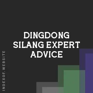 Dingdong Silang Expert Advice | Indexof