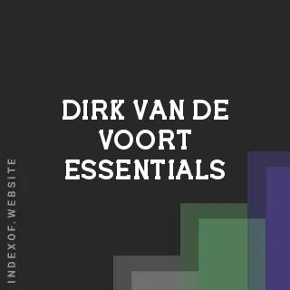 Dirk van de Voort Essentials | Indexof