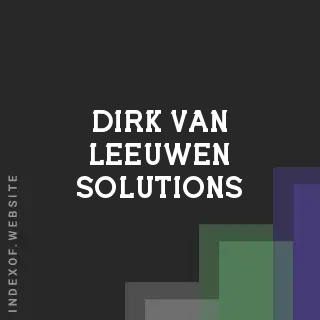 Dirk van Leeuwen Solutions | Indexof