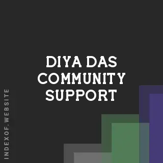 Diya Das Community Support | Indexof
