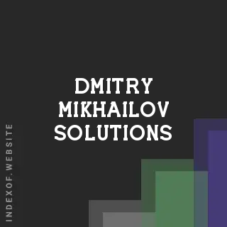 Dmitry Mikhailov Solutions | Indexof