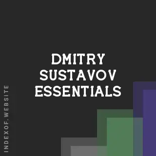 Dmitry Sustavov Essentials | Indexof
