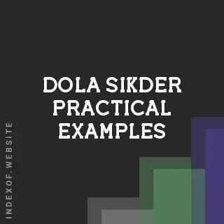 Dola Sikder Practical Examples | Indexof