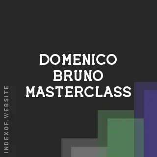 Domenico Bruno Masterclass | Indexof