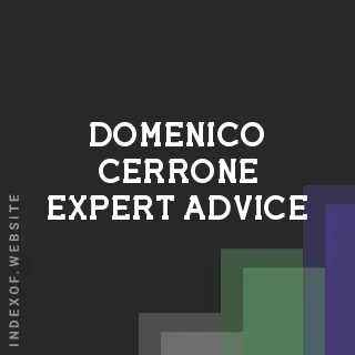 Domenico Cerrone Expert Advice | Indexof