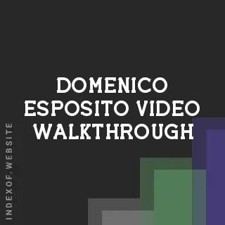 Domenico Esposito Video Walkthrough | Indexof
