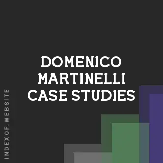 Domenico Martinelli Case Studies | Indexof