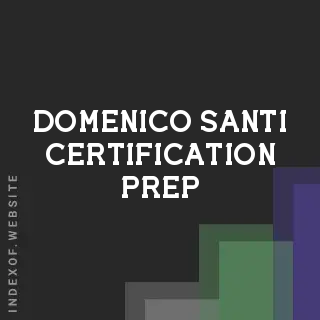 Domenico Santi Certification Prep | Indexof