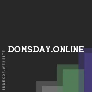 domsday.online by Vaidehi Shukla site -  Indexof
