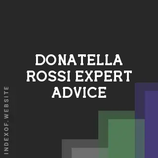 Donatella Rossi Expert Advice | Indexof