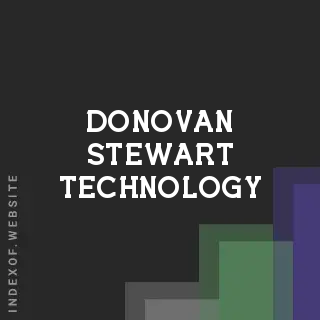 Donovan Stewart Technology | Indexof