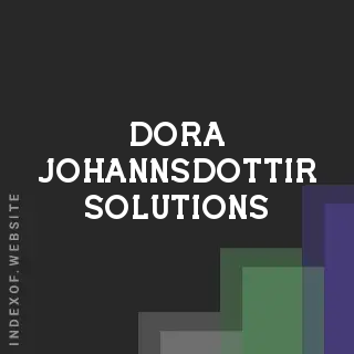 Dora Johannsdottir Solutions | Indexof