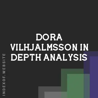 Dora Vilhjalmsson In-Depth Analysis | Indexof