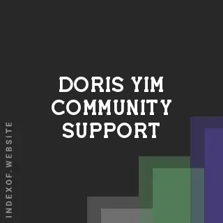 Doris Yim Community Support | Indexof