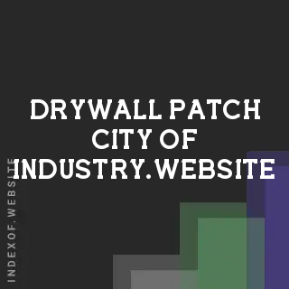 drywall-patch-city-of-industry.website by Michele Martini site -  Indexof