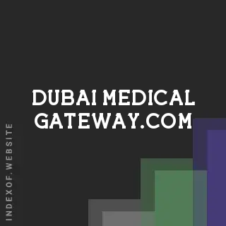 dubai-medical-gateway.com by Izzet Genc site -  Indexof
