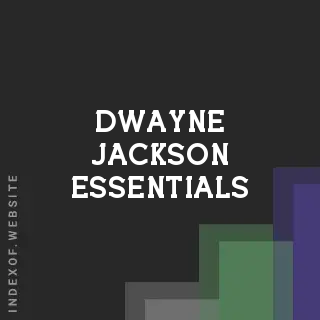 Dwayne Jackson Essentials | Indexof