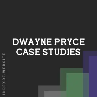 Dwayne Pryce Case Studies | Indexof
