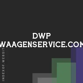 dwp-waagenservice.com by Relu Dan site -  Indexof