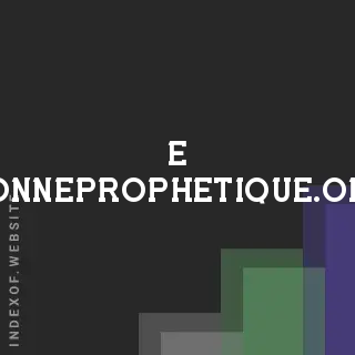 e-colonneprophetique.online by Claudia Sanna site -  Indexof