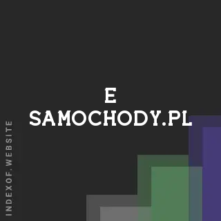 e-samochody.pl by Adanna Malcolm site -  Indexof