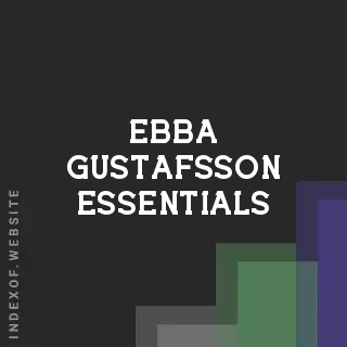 Ebba Gustafsson Essentials | Indexof