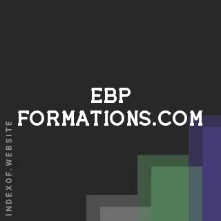 ebp-formations.com by Oksentiy Stus site -  Indexof