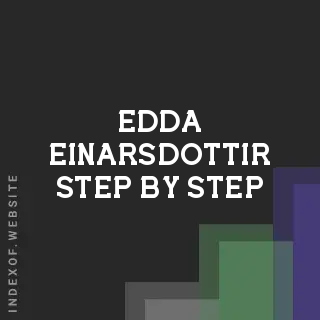 Edda Einarsdottir Step-by-Step | Indexof
