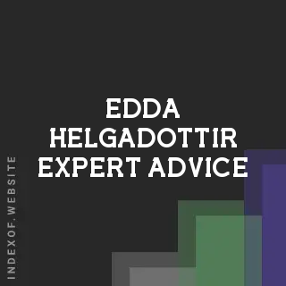 Edda Helgadottir Expert Advice | Indexof